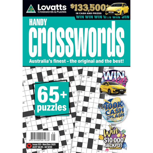 Lovatts Handy Crosswords Monthly Magazine