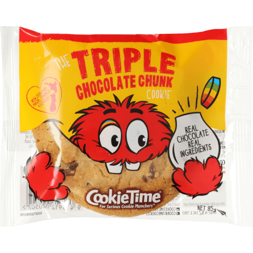 Cookie Time Triple Chocolate Chunk Cookie