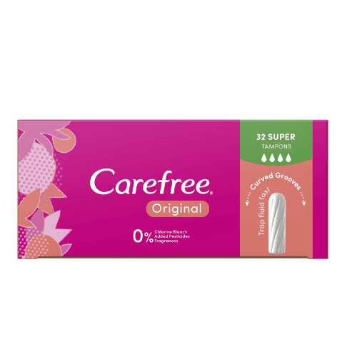 Carefree Original Super Tampons