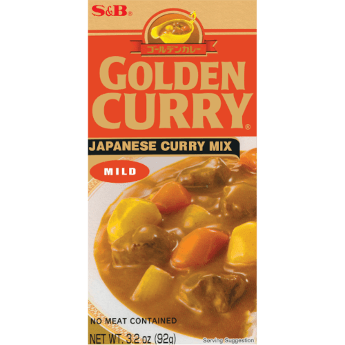 S&B Mild Japanese Golden Curry Sauce Mix 92 g