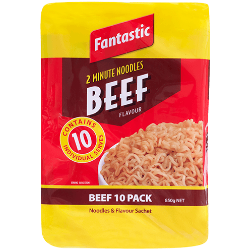 Fantastic Beef Flavour 2 Minute Beef Noodles
