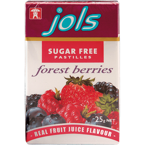 Jols Forest Berries Sugar Free Pastilles