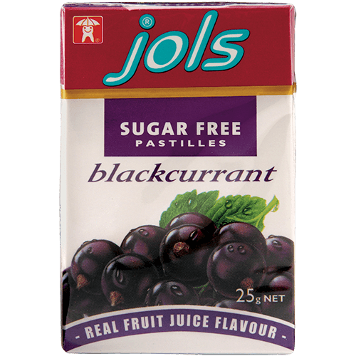 Jols Blackcurrent Sugar Free Pastilles