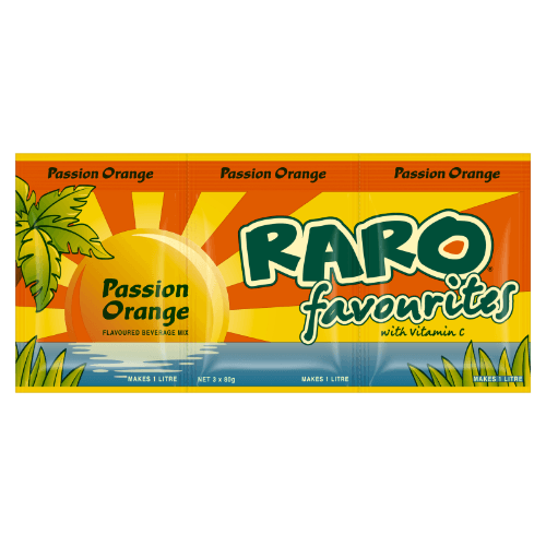 Raro Favourites Passion Orange Flavoured Beverage Mix