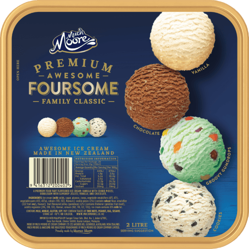 Much Moore Premium Awesome Foursome Ice Cream
