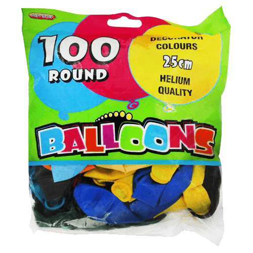 Hoorah Assorted Colours Balloons