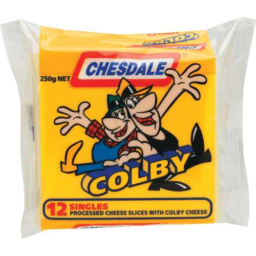 Chesdale Processed Colby Cheese Slices