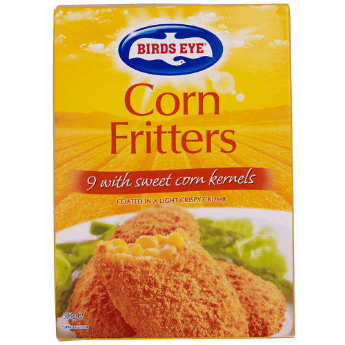 Birds Eye Corn Fritters With Sweet Corn Kernels