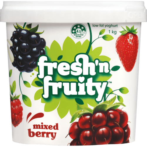 Fresh 'n Fruity Mixed Berry Yoghurt