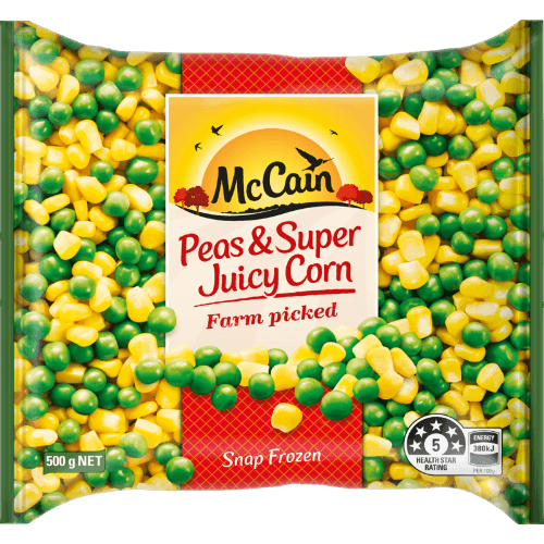 McCain Peas & Super Juicy Corn