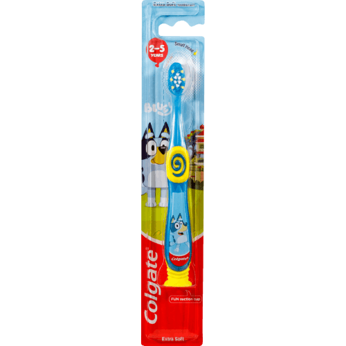 Colgate Kids Junior Bluey Extra Soft Toothbrush Ages 2-5 Years