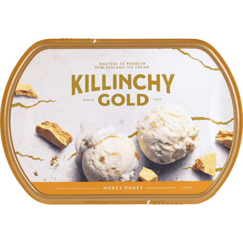 Killinchy Gold Hokey Pokey New Zealand Ice Cream