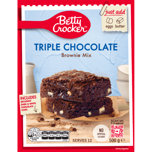 Betty Crocker Triple Chocolate Brownie Mix