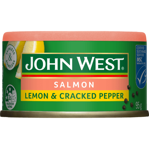John West Salmon Lemon & Cracked Pepper