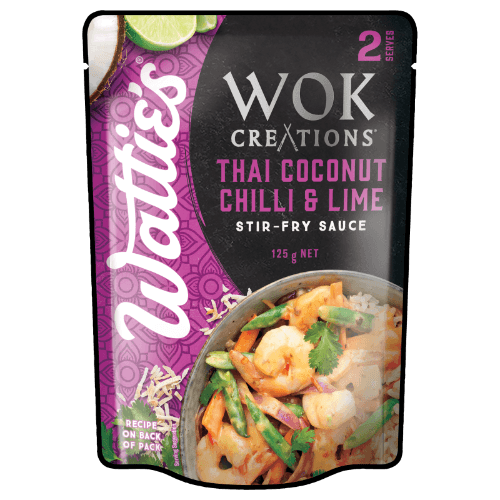 Wattie's Wok Creations Thai Coconut Chilli & Lime Stir-Fry Sauce