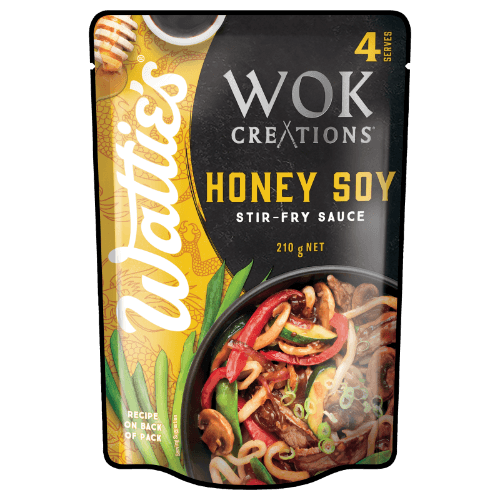 Wattie's Wok Creations Honey Soy Stir-Fry Sauce