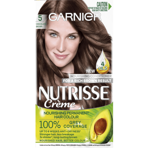 Garnier Nutrisse 5 Chocolate Brown Hair Colour