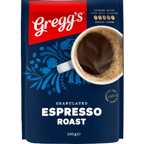 Gregg's Granulated Espresso Roast Instant Coffee