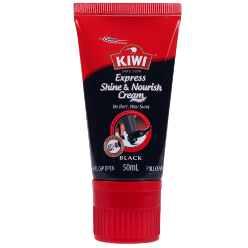 Kiwi Shoe Care Black Express Shine & Nourish Cream 50 mL