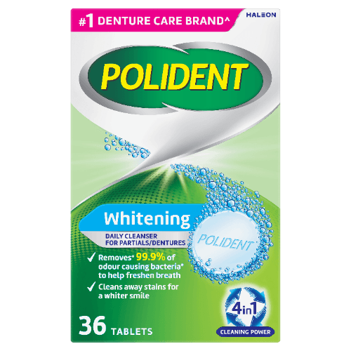 Polident Whitening Daily Cleanser For Dentures