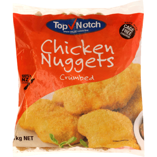 Top Notch Crumbed Chicken Nuggets