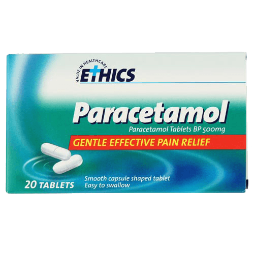 Ethics Paracetamol Tablets 20 pack