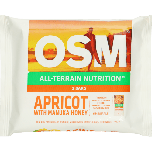One Square Meal All-Terrain Nutrition Apricot With Manuka Honey Bars