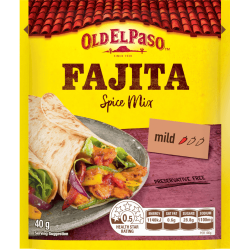 Old El Paso Fajita Spice Mix