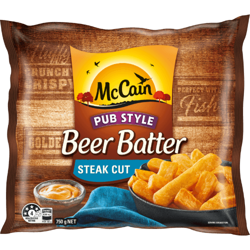 McCain Pub Style Steak Cut Beer Batter Chips
