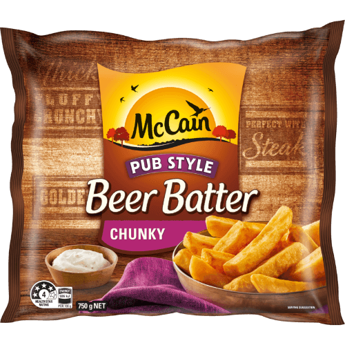 McCain Pub Style Chunky Beer Batter Chips