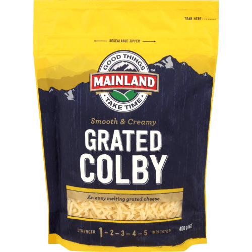 Mainland Smooth & Creamy Grated Colby Cheese