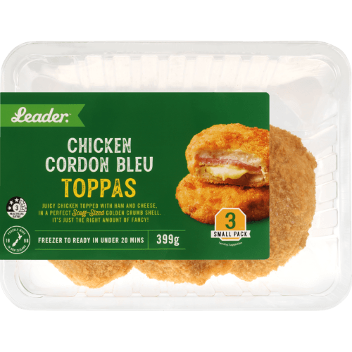 Leader Chicken Cordon Bleu Toppas
