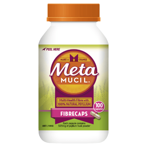 Metamucil Daily Fibre Supplement Fibre Caps