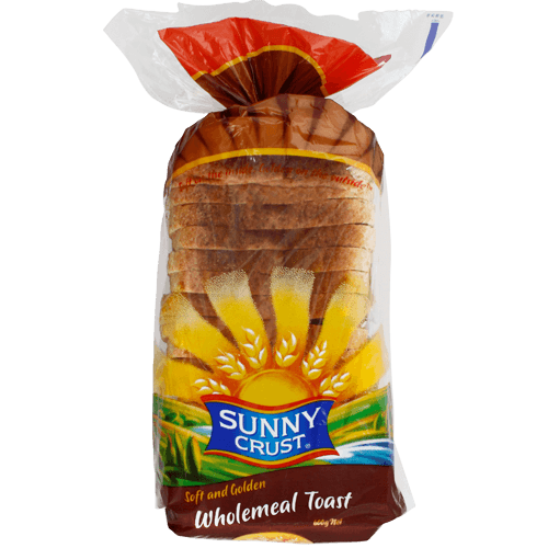 Sunny Crust Wholemeal Toast Bread 600 g