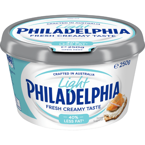 Philadelphia Light Spreadable Cream Cheese