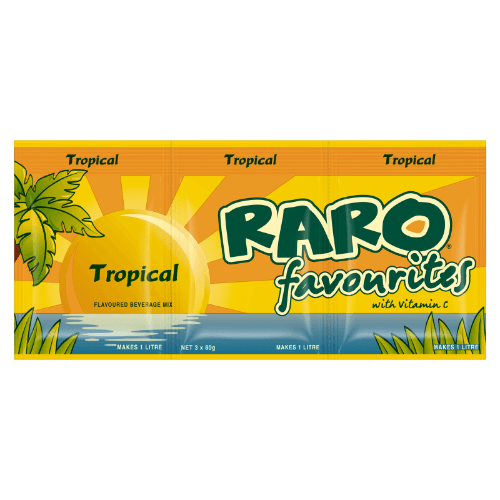 Raro Favourites Tropical Flavoured Beverage Mix