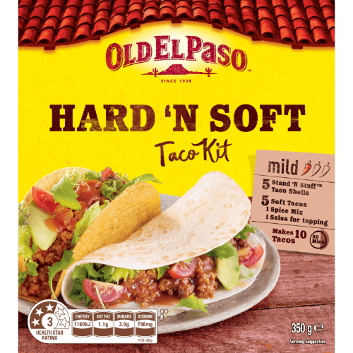 Old El Paso Mild Hard 'n Soft Taco Kit