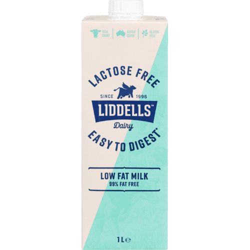Liddells Lactose Free Low Fat Milk
