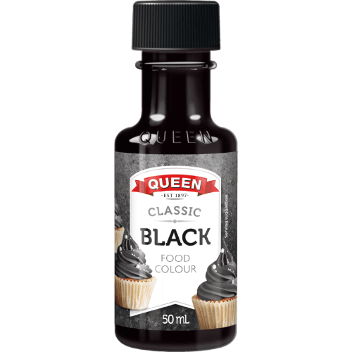 Queen Classic Black Food Colour