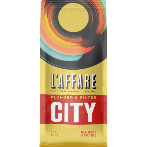 L'affare City Plunger & Filter Coffee 200 g