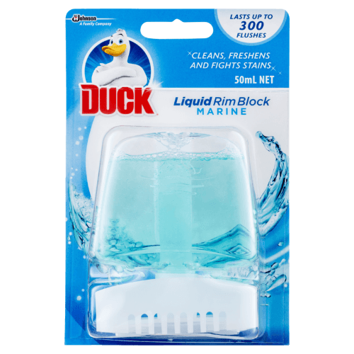 Duck Aqua Burst Toilet Liquid Rim Block