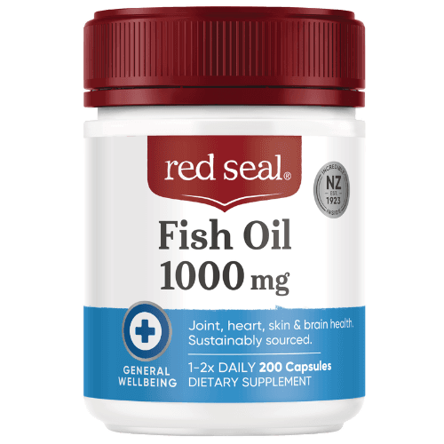 Red Seal Fish Oil 1000mg Capsules
