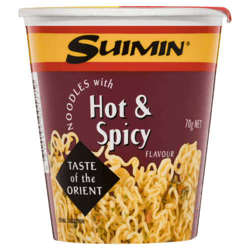 Suimin Hot & Spicy Instant Noodles