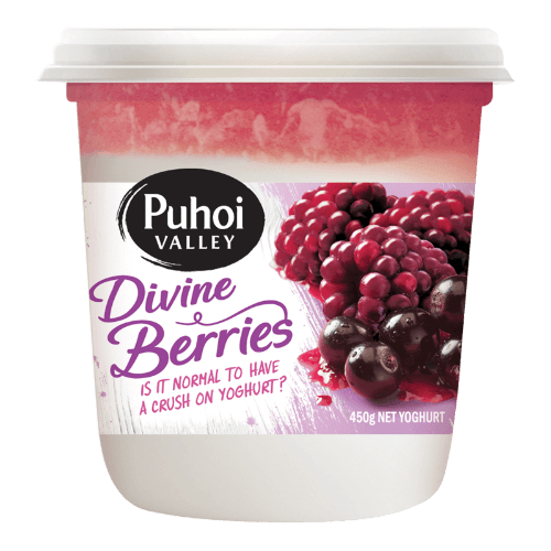 Puhoi Valley Divine Berries Yoghurt
