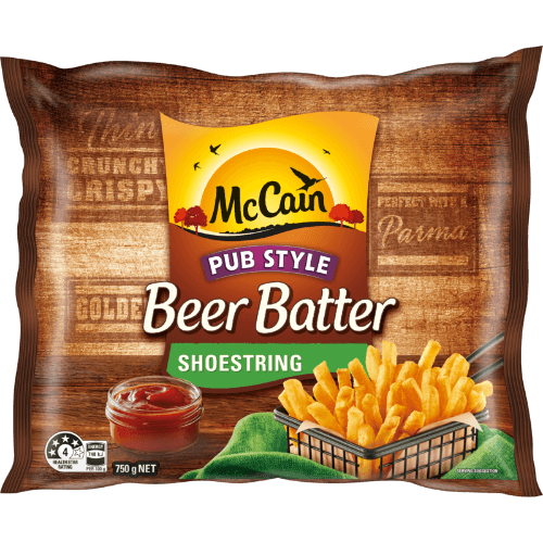 McCain Pub Style Shoestring Beer Batter Chips