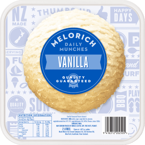 Melorich Vanilla Frozen Dessert