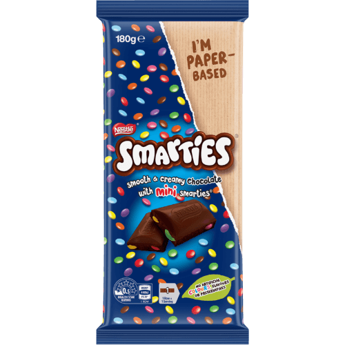 Nestle Smarties Chocolate Block