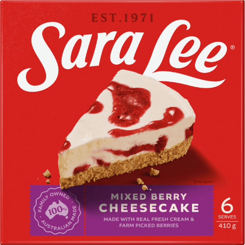 Sara Lee Mixed Berry Cheesecake