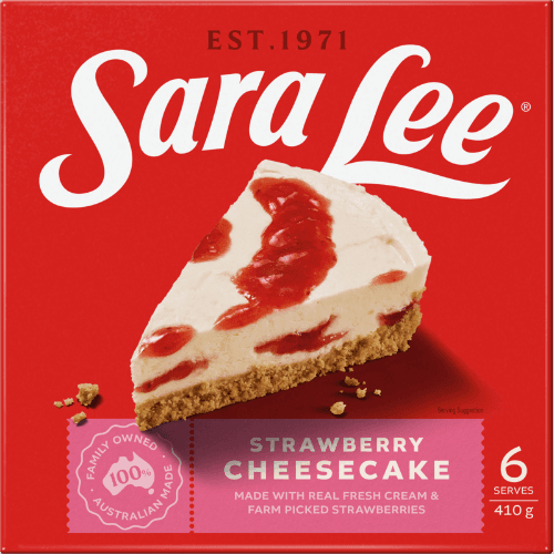 Sara Lee Strawberry Cheesecake