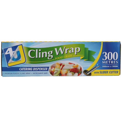 4U Cling Wrap 300mm Wide Catering Pack